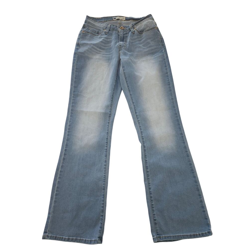 Levi's 529 Curvy Bootcut Jeans Light Wash Sz 29 Casual Y2K Stretch Denim Women’s